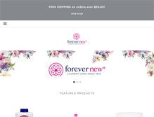 Tablet Screenshot of forevernew.com
